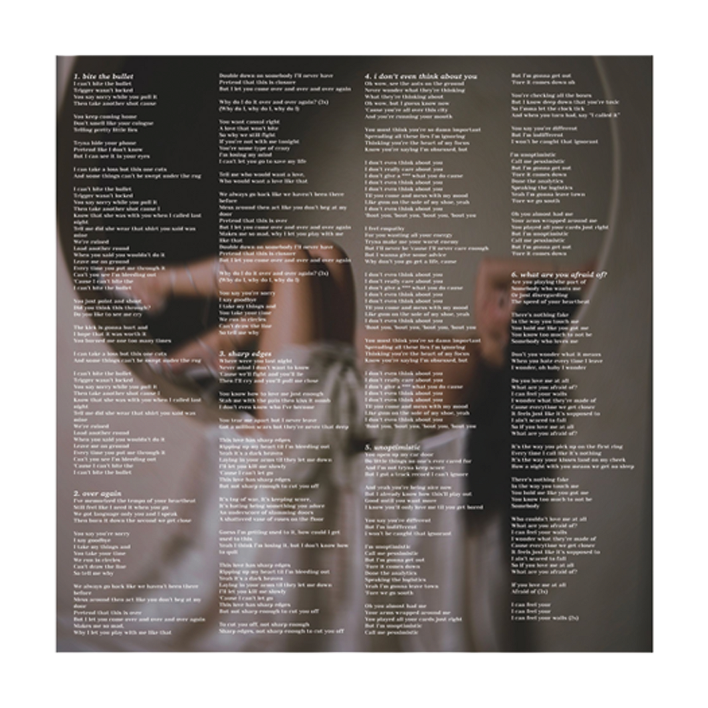 Unsaid Vinyl