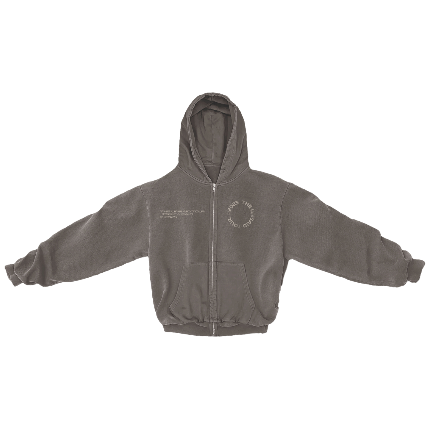Unsaid Zip Hoodie
